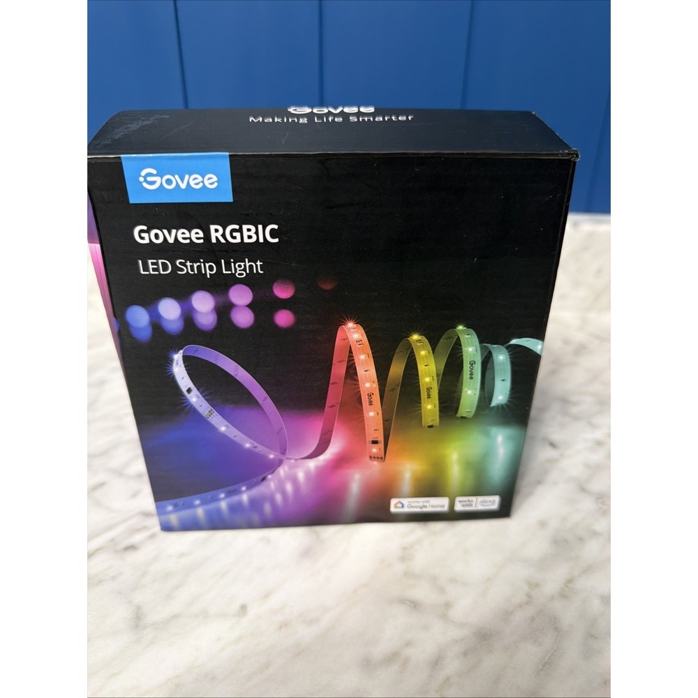 Govee 100Ft RGBIC LED Strip Lights, Smart LED Lights *Read Description